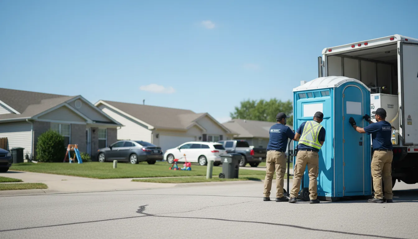 Standard Porta Potty Rentals in Paris, IL near me